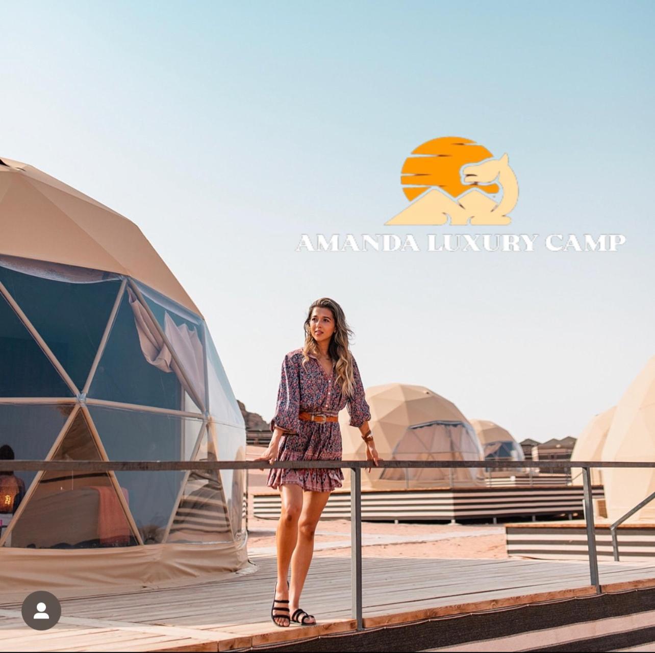 Готель Amanda Luxury Camp Ваді-Рам Екстер'єр фото